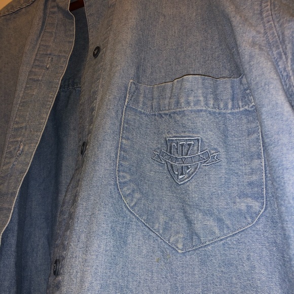 Vintage Calvin Klein Jean Shirt - Picture 3 of 3